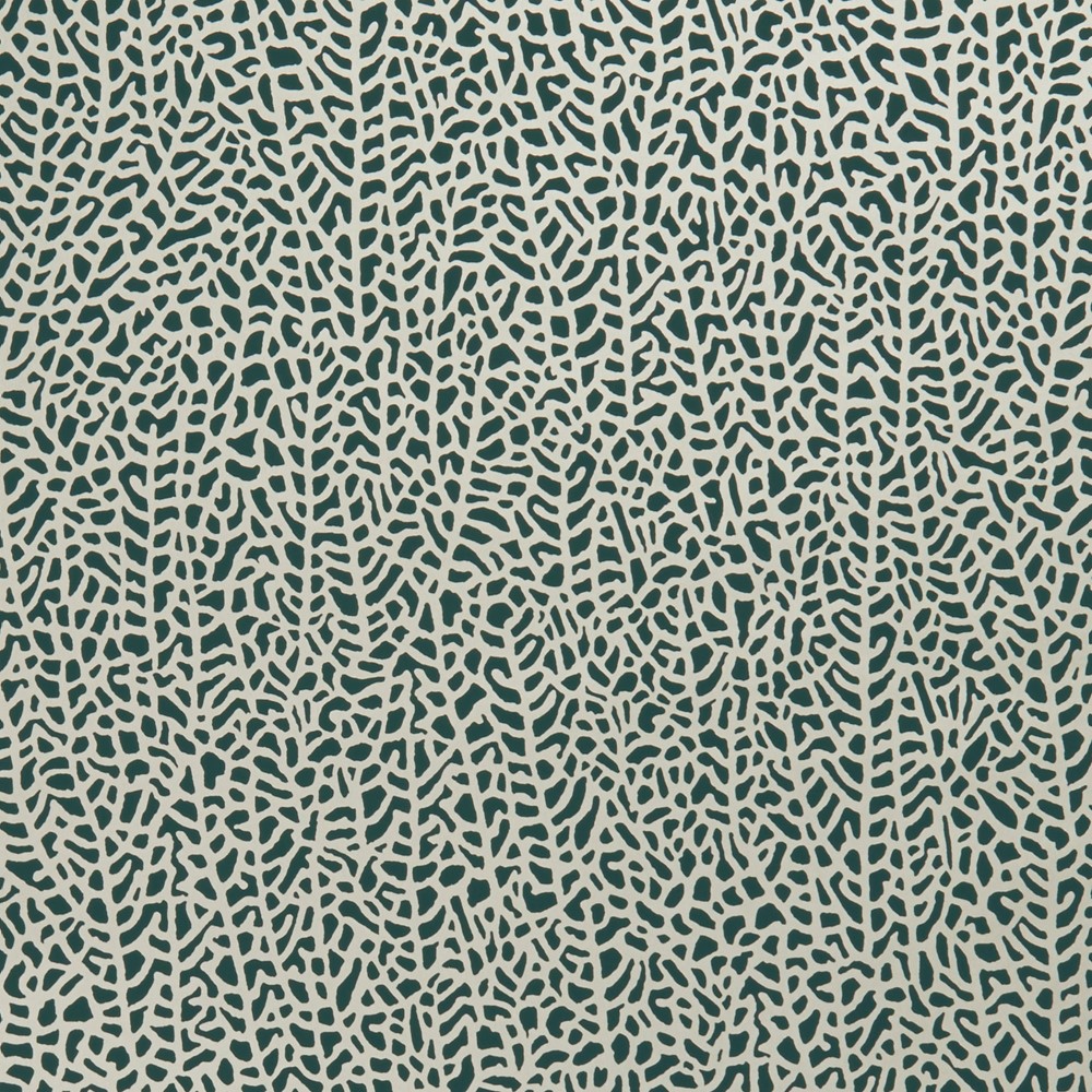 Isla Wallpaper W0093 07 by Clarke and Clarke in Teal Gold